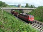 151 126-0 mit FE 44689 Kornwestheim - Zrich kurz vor Singen(Htw).