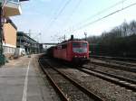 BR 151 mit Gterzug am 04.04.2005 von Nrnberg nach Kornwestheim.