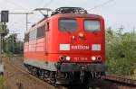 Die 151 131-0 in Kln Wahn am 29,07,09