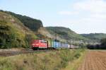 151 136 am 25.09.09 kurz vor Karlstadt/Main Richtung Gemnden