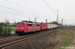 151 083-3 mit einem Containerzug gen Misburg (Ahlten 08.04.10)