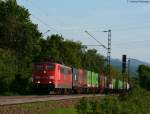 151 074-2 mit einem Hangartner KLV -> Norden bei Denzlingen 25.5.10