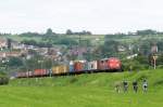 151 033 am 03.06.10 bei Wernfeld/Main