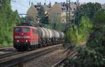151 006-4 mit Kesselzug am 09.08.2010, Mnchen Heimeranplatz.