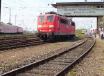 BR151 121-1 bei der Lokparade im DB-Museum Koblenz Ltzel am 21.05.11