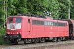 Die 151 134 donnerte am 13.5.11 durch Ratingen-Lintorf.