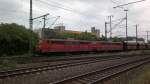 Zwei E-Lok der BR 151 mit leeren Erzbomber in Lehrte am 31.05.2011