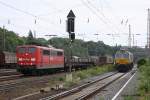 151 066 trifft am 16.07.2011 auf 247 031 in Bochum Nord.