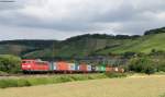 151 046-0 mit einem KV Zug bei Himmelstadt 24.6.11