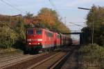 151 153 mit 151 xxx am 27.10.2011 in Ahlten.