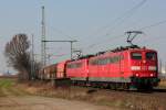 151 031-2 & 151 xxx-x in Porz Wahn am 16.03.2012