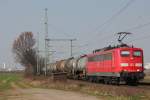 151 075-9 in Porz Wahn am 21.03.2012