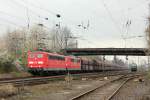 DB 151 038-7 und DB 151 037-9 in Beuel 30.3.2012.