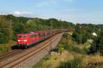 151 078 mit Kohlezug bei Laaber (17.08.2012)