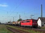 151 079-1 in Gau-Algesheim am 6.9.2006.