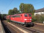 151 004-9 durchfhrt bei bestem Wetter den Hp Bochum Hamme.