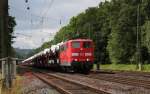 DB 151057 durchfhrt hier am 27.6.2013 gerade den Bahnhof Natrup Hagen  Osnabrck.