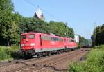 151 160-9 & 151 068-4 bei Bonn Oberkassel am 07.07.2013