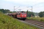 151 015-5 mit einem Tds-Zug am 12.09.2013 bei Salzderhelden
