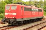 151 082-5 DB Schenker in Hochstadt/ Marktzeuln am 14.05.2014.
