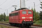 151 086 am 24.8.13 als Lz in Ratingen-Lintorf.