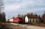 151 079 mit einem Gterzug in Grokarolinenfeld (17.01.2007)