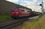 151 132-8 mit einem Mischer in Allerheiligen am 4.7.2016