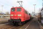 151 086-6 DB Cargo in Pressig/ Rothenkirchen am 24.11.2016.