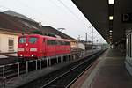 Durchfahrt am Morgen des 12.08.2015 von der 151 076-7 als Lokzug durch den Badischen Bahnhof von Basel in Richtung Rangierbahnhof Muttenz, um dort einen Güterzug in Richtung Norden zu bespannen.