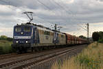 151 152 & 151 127 bei Menden(Rhld) am 21.07.2017