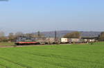 151 003-1 / 162 008 mit dem DGS 43761 (Krefeld Linn-Mortara) bei Kollmarsreute 19.3.20