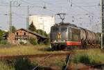 162.005  Herzog  / 151 133-6 - Hectorrail am 16.06.2020 durch Anklam - Standort Hafenstrasse / Parkfläche