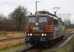 HSL 151 138-5 im Bf Anklam auf 3.