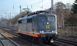 Hectorrail mit  162.008  Name: Damiel (NVR-Nummer: 91 80 6 151 003-1-D-HCTOR) überraschend auf dieser Route am 26.01.21 Berlin Hirschgarten.