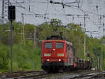 Die Elektrolokomotiven 151 099-9 & 151 088-2 waren Anfang Mai 2021 in Lintorf zu sehen.
