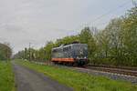 162.001  Mabuse  (151 013) der Hector Rail als Triebfahrzeugfahrt bei Bönen-Nordbögge (26.04.2022)