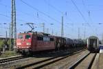 RBH 151 144-3 (RBH 267) mit Kesselzug in Rheine, September 2013.