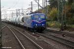 151 033-8 der SRI zog einen gterzug am 21.10.13 durch hh-harburg