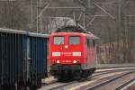 151 130-2 DB Schenker Rail in Probstzella am 07.01.2013.