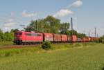Am 9.Juni 2012 war 151 140 auf der KBS bei Rössing/Barnten auf dem Weg mit EZ 51593 HSR->RMR in den Süden.