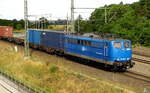 Am 22.06.2017 kame die 151 131-0 von der EGP – Eisenbahngesellschaft Potsdam, aus Richtung Salzwedel und fuhr nach Stendal .