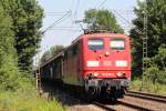 151 029-6 auf der Hamm-Osterfelder Strecke in Recklinghausen 30.6.2015