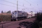 151 032 mit Güterzug bei Oestrich-Winkel/Rheingau - 14.10.1994