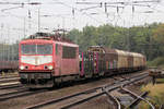 DB 155 219-9 durchfährt Duisburg-Entenfang 24.10.2017