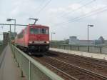 155 007-8 am 07-06-07 aufder Klner Sdbrcke