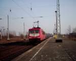 LZ in Richtung Rostock Hbf.