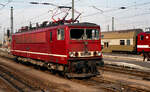 DR 250 205 am 01.09.1991 im Hbf. Leipzig.