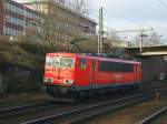 Am 08.01.2008 konnte ich 155 264 Lz auf dem Weg nach Maschen in Hamburg-Harburg auf Chip bannen.