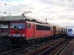 BR 155 147 mit GZ in Basel Bad.