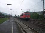 155 269 mit Containerzug am 17.5.2008 durch Kreiensen (HK) -> Freden (HFRE)